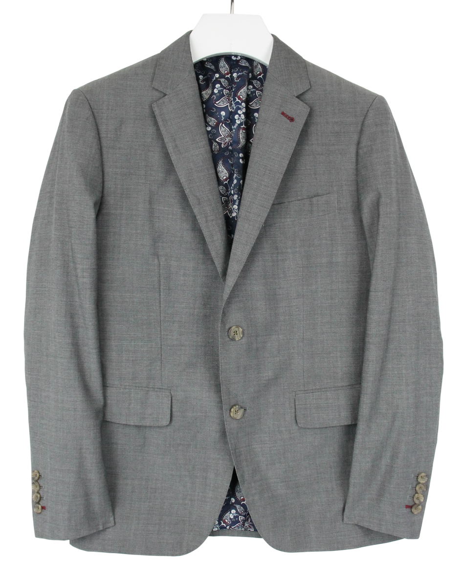 INDOCHINO Blazer Men's MEDIUM Wool Blend Notch Lapel Double Vented
