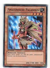 Yugioh AMAZONISCHE PALADININ , lcjw-de087 Super Rare deutsch NM 1. Auflage