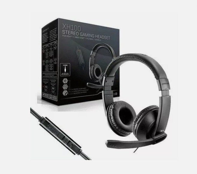 Gioteck XH100 Stereo Gaming Headset PS4 Xbox One PC/MAC Mobile New - Main Image