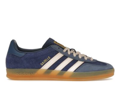 adidas Gazelle Indoor Dark Blue Bliss Orange - JI0322 Shoes