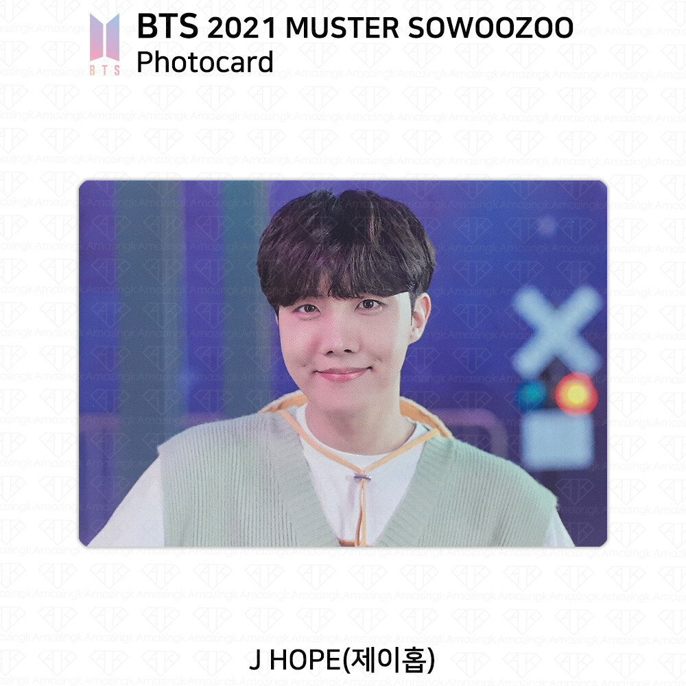 BTS Bangtan Boys 2021 Muster SoWooZoo Official Photocard BTS Bangtan Boys 2021 Muster SoWooZoo Official Photocard