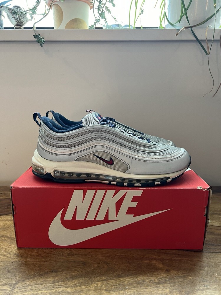 Nike Air Max 97 OG Puerto Rico 3M Preowned Size 12 with Original Box