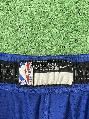 Nike Philadelphia 76ers Authentic NBA Basketball Shorts Size 42