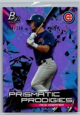 2019 Bowman Platinum Prismatic Prodigies Purple /250 Nico Hoerner #PPP-37