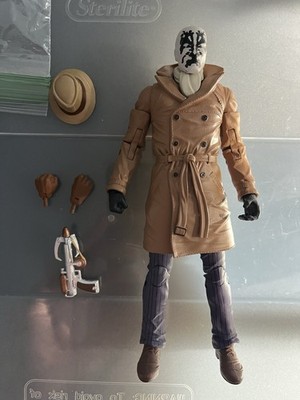 The Watchmen DC Collectibles Doomsday Clock Rorschach Comic Action Figure Toy 6 