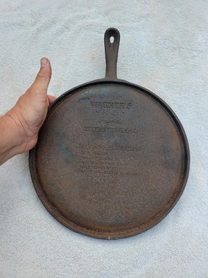 wagner's 1891 ワグナーズ 鋳鉄製ケトル 8c3412aaa45529572ecf4ac69e4bbc