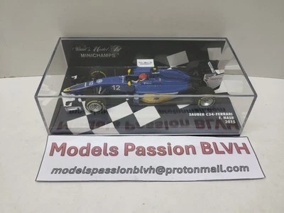 Sauber C34 nasr 2015 1/43 Minichamps - Photo 1/4