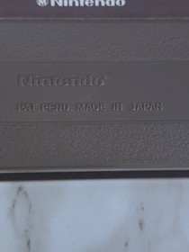 Videojuego Nintendo NES RoadBlasters 1989 - con funda - limpio, probado funcionando 