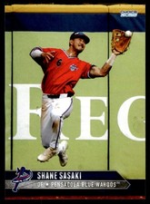 2025 Shane Sasaki Choice Minor League Rookie RC Pensacola Blue Wahoos