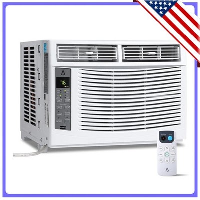 6000 BTU Smart Window Air Conditioner WiFi Enabled AC Energy Efficient Cooling