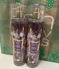 BATH  BODY WORKS MOONLIT GODDESS FRAGRANCE MIST SPRAY 8 FL OZ LOT OF 2 PCS 