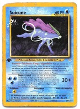 Carte Pokémon SUICUNE 27/64 EDITION 1 ED1 Neo Revelation VF FR