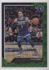 2018-19 Panini NBA Hoops Green 21/99 Tyus Jones #230 0q3