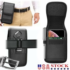 For Samsung S25 S24 S23 S22 S21 S20  Ultra Case Nylon Belt Clip Holster Pouch