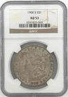 1900 S Morgan Silver Dollar $1 NGC AU53 - Better Date
