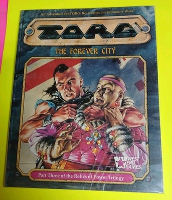 Torg: The Forever City WEG NOS B&B Free Shipping