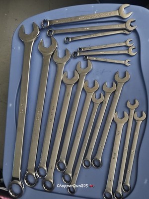 MAC Tools 18 PC. CL Series Combination Wrench Bundle - Mixed SAE & Metric Set -