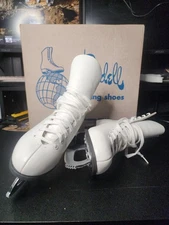 Riedell Women's Ice Skates Sheffield Vintage White Size 7