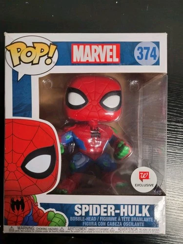 Funko Pop! 6" Marvel SPIDER-HULK # 374 Vinyl Figure Walgreens Exclusive
