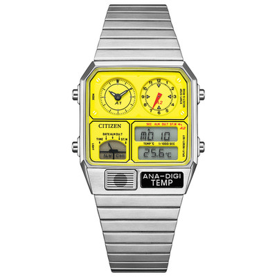 CITIZEN RECORD LABEL SPIELPLATZ Edition ANA-DIGI TEMP JG2170-59Y AUF LAGER NEU