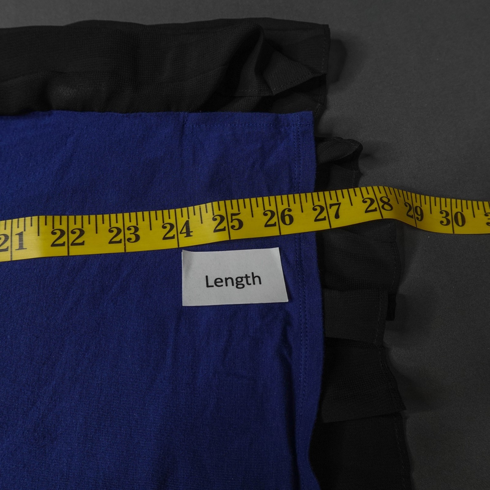 Womens Top Large Blue Black Flowy Sheer Back Soft Girl Romantic Effortless