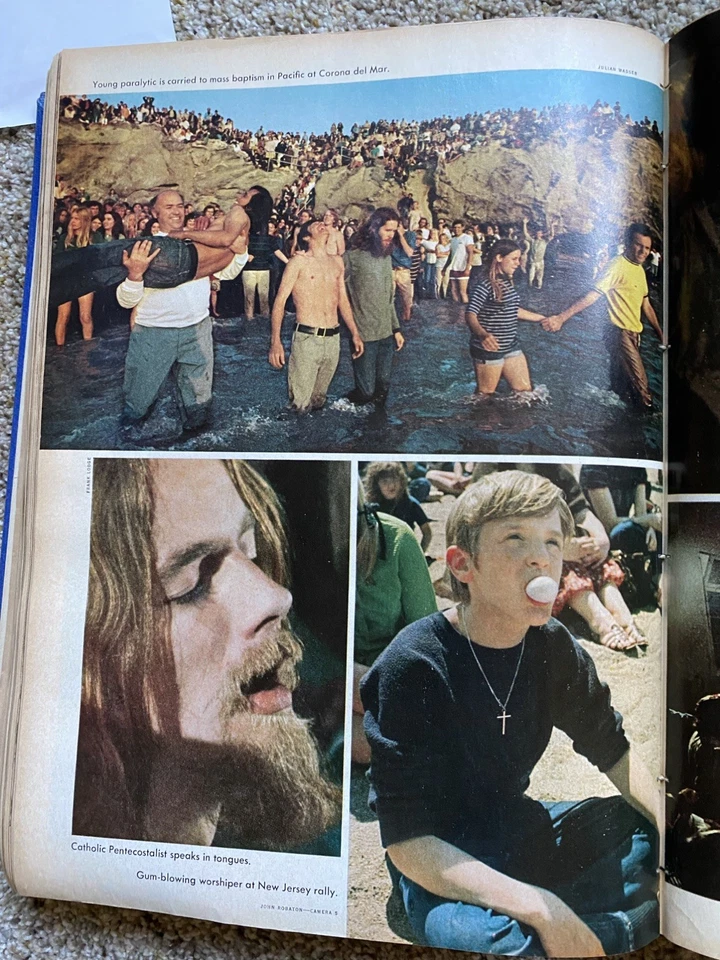TIME Magazine Apr-June 1971 The Jesus Revolution - Lonnie Frisbee Bound Volume - Image 4 of 4