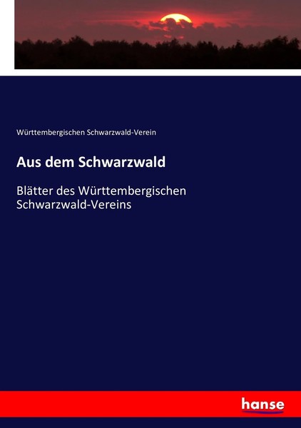 Aus Dem Schwarzwald BläTter Des WüRttembergischen Schwarzwald-Vereins Buch 2016-image