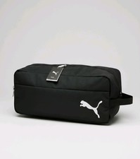 PUMA TeamGOAL Black Shoe Bag Gym Sack Sports Football Rugby School Men's Washbag