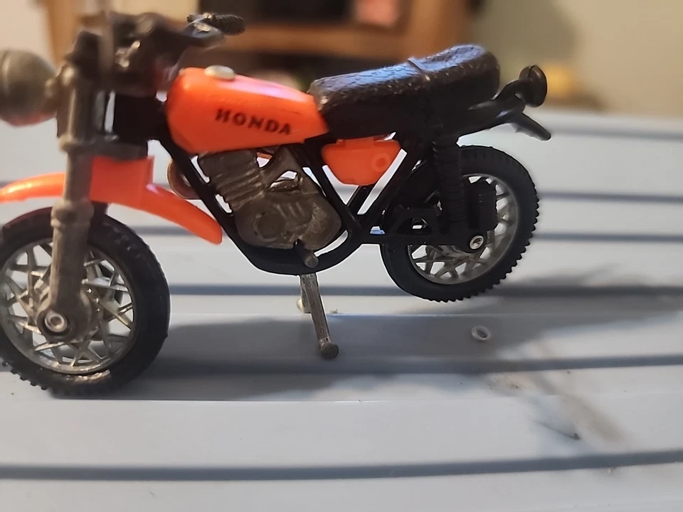 Motocross diecast vintage Kidco ruedas resistentes Honda F11 250 1/26 Foto 3 de 4