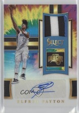 2017-18 Panini Select Memorabilia Tie-Dye 15/25 Elfrid Payton #AM-EPT Auto 5xx