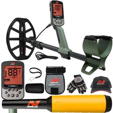 Minelab X-TERRA PRO Metal Detector Bundle PRO-FIND 15 Pinpointer  Accessories