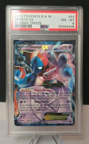 Deoxys-EX graded PSA 8 for sale on eBay