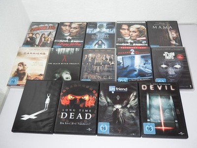 14x Horror Filme DVD Sammlung Paket Carriers Mama We Are Still Here Gut