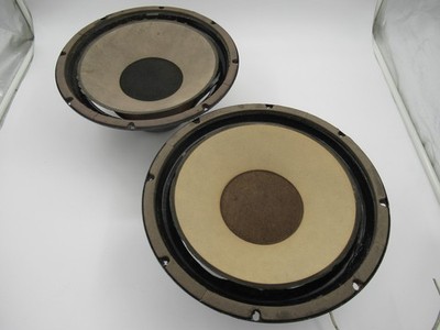 Pair of BECKER 12'' woofers, Made by Becker (EIA source code=24), 18th week of 19