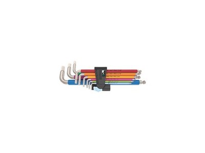 Wera 05022860001 - 3950/9 Hex-Plus Multicolour Imperial Stainless 1, Stainless