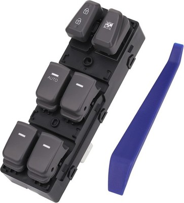 Master Window Switch Power Control Button for Hyundai Sonata 2011-2014 Gray Colo