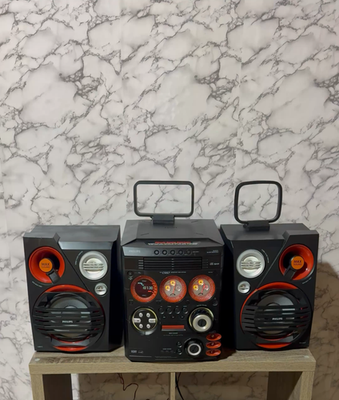 SET OF 3| Philips FW-C557/37Boombox 5-CD Changer Gameport Max