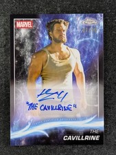 2025 Topps Chrome Marvel HENRY CAVILL/CAVILLRINE 1/10 Auto Inscription Black