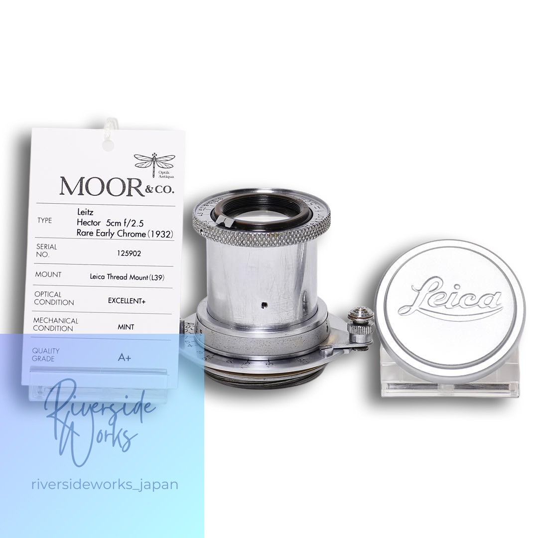 【超レア・極美品】Leitz Hektor 5cm f/2.5 シルバークローム Leitz Hektor 5cm f/2.5 Silver Chrome | eBay