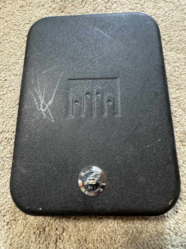 Gun Vault NV200 Nano Vault 200 Black Metal Safe With Key