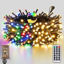 Color Changing Christmas Lights, 66FT 200 LED String Lights with Remote Timer...
