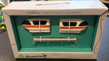 Disney Parks Salt & Pepper Shaker Set 2025 Mousewares Monorail World