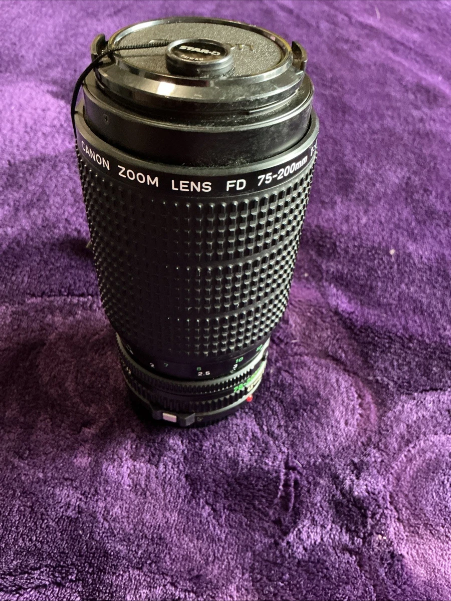 Canon FD f/4.5 Camera Lenses 75-200mm Focal for sale | eBay