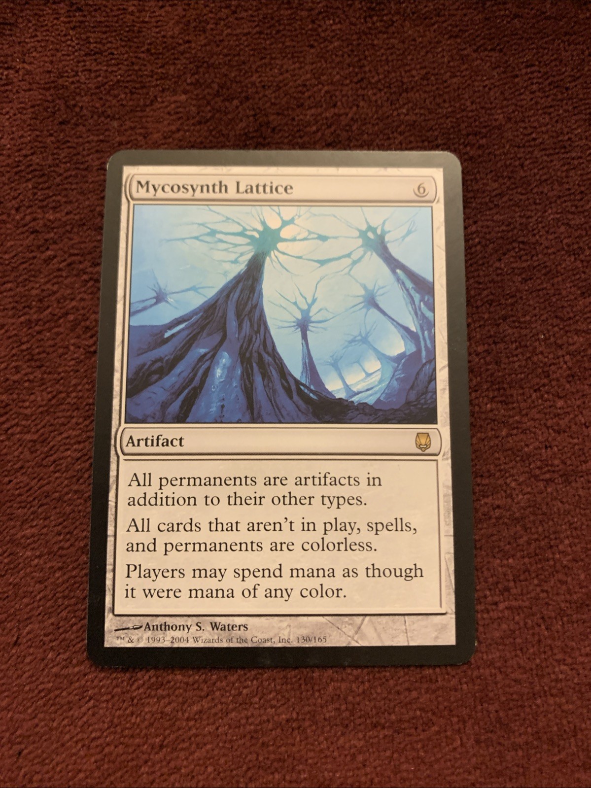 Mycosynth Lattice Darksteel Regular NM Unplayed Magic The Gathering MTG Card X1