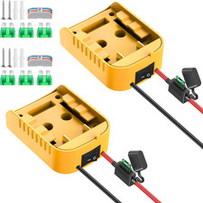 2 Packs Power Wheels Adapter for Dewalt 20V Battery Adapter Power Wheels Battery