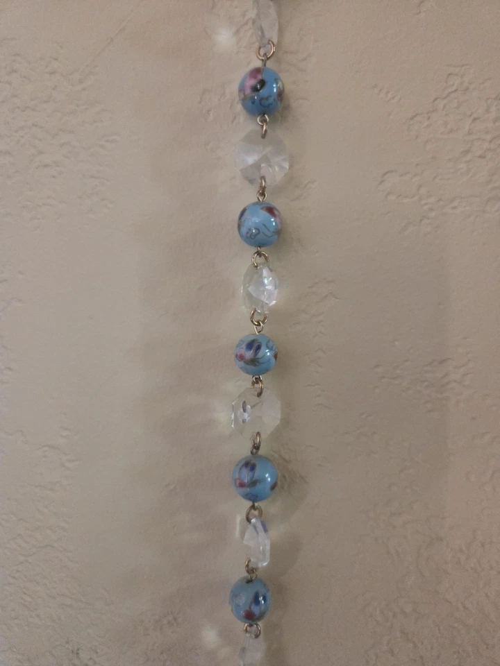 Atrapasol de cristal azul y transparente - Fabricante de arco iris de prisma de ventana Foto 2 de 4