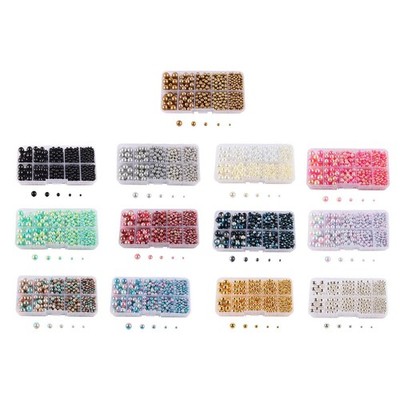 Kunstperlen Perlen ohne Loch 4mm 5mm 6mm 8mm 10mm Perlenimitat Beads Nein