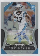 2019 Panini Prizm Rookies Silver Prizm Auto Terry Godwin II #393 Auto 14md