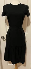 Preen By Thornton Bregazzi Color block Black/ Honey Dress- Sz-S~ M~Beautiful~