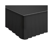 Global Truss GT Stage Deck Serge Pleated Skirt 105x60cm